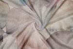 ALFAMA Blue/ grey Custom Made Curtains - sheer