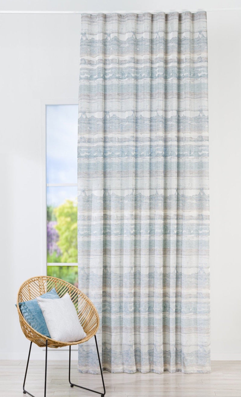 Chatswood blue Custom Made Curtains