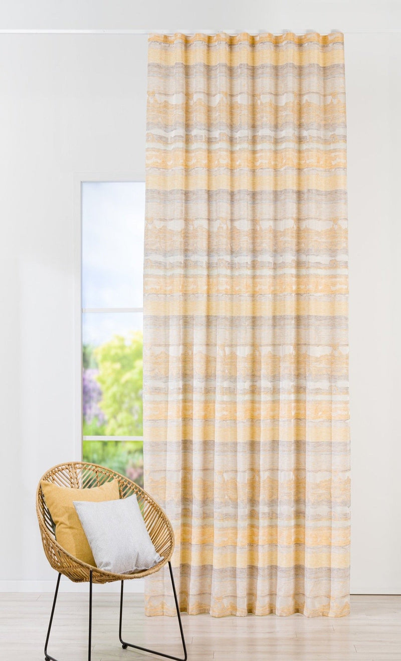 Chatswood yellow Custom Made Curtains