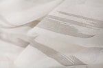 IMPERIA White/ grey Custom Made Curtains - sheer