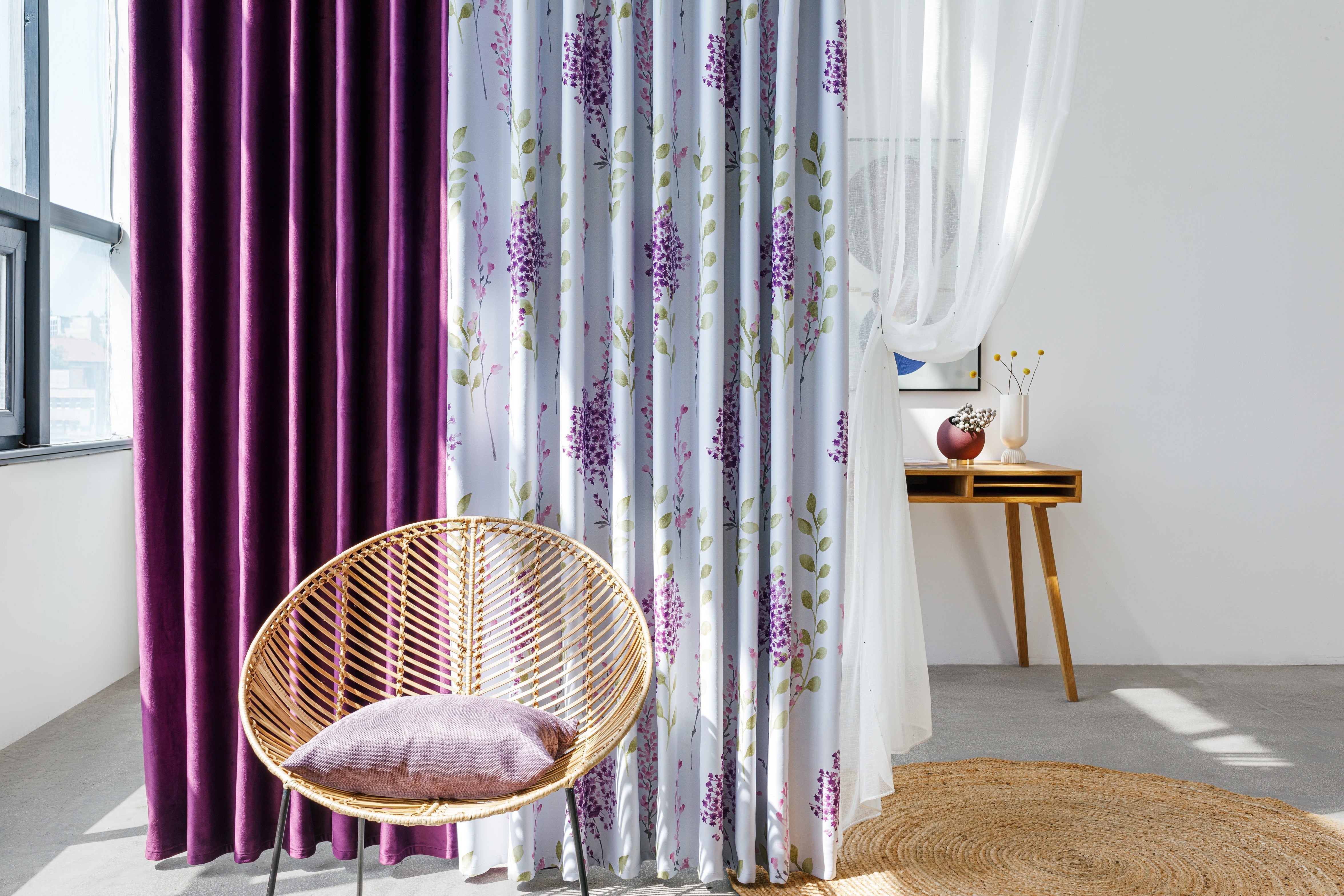 Collaroy Purple velvet Custom Made Curtains Scarlet s Way Australia