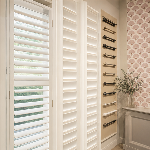 Shutter finishes