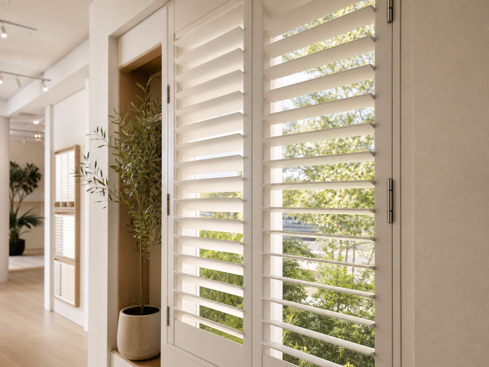 Shutter finishes