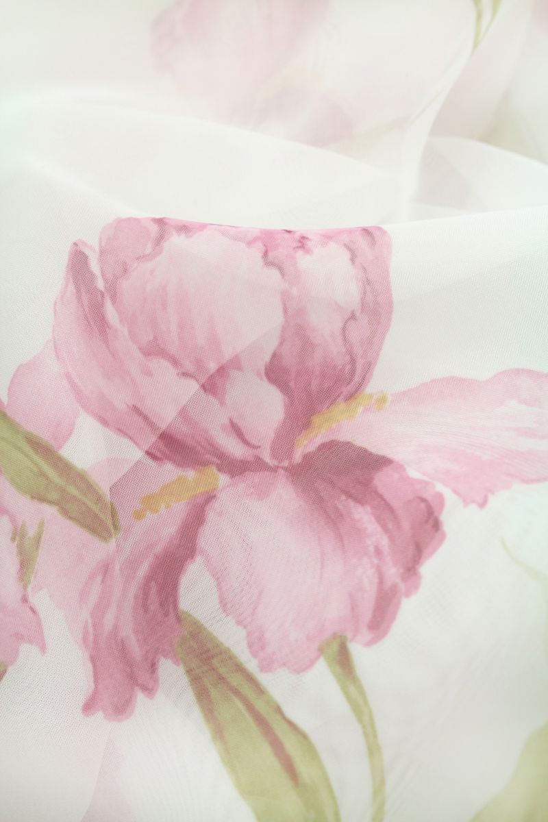 JUDIE Floral Custom Made Curtains - sheer