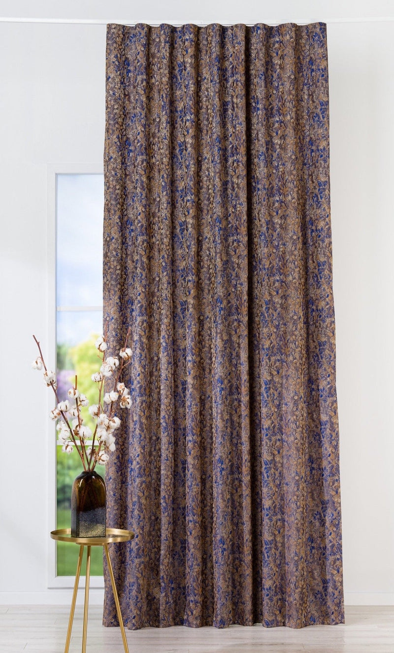 Balgowlah blue Custom Made Curtains