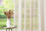 AVENUE Beige ECO Custom Made Curtains - sheer