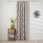Cromer Grey floral Custom Made Curtains