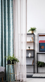 CONTI grey sheer Custom Made Curtains