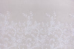 ESTRADA White custom made curtains sheers