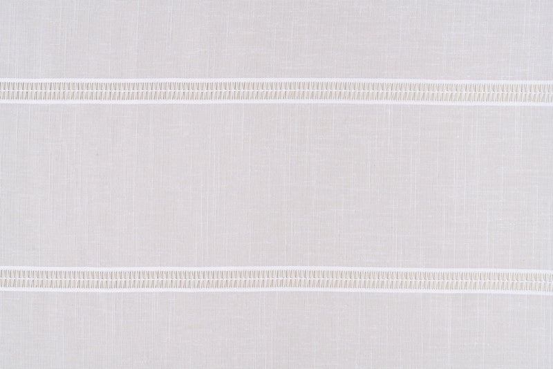 FINESSE white Custom Made Curtains - Sheer