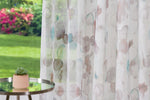 GENTIANA green Custom Made Curtains - Sheer