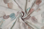 GENTIANA green Custom Made Curtains - Sheer