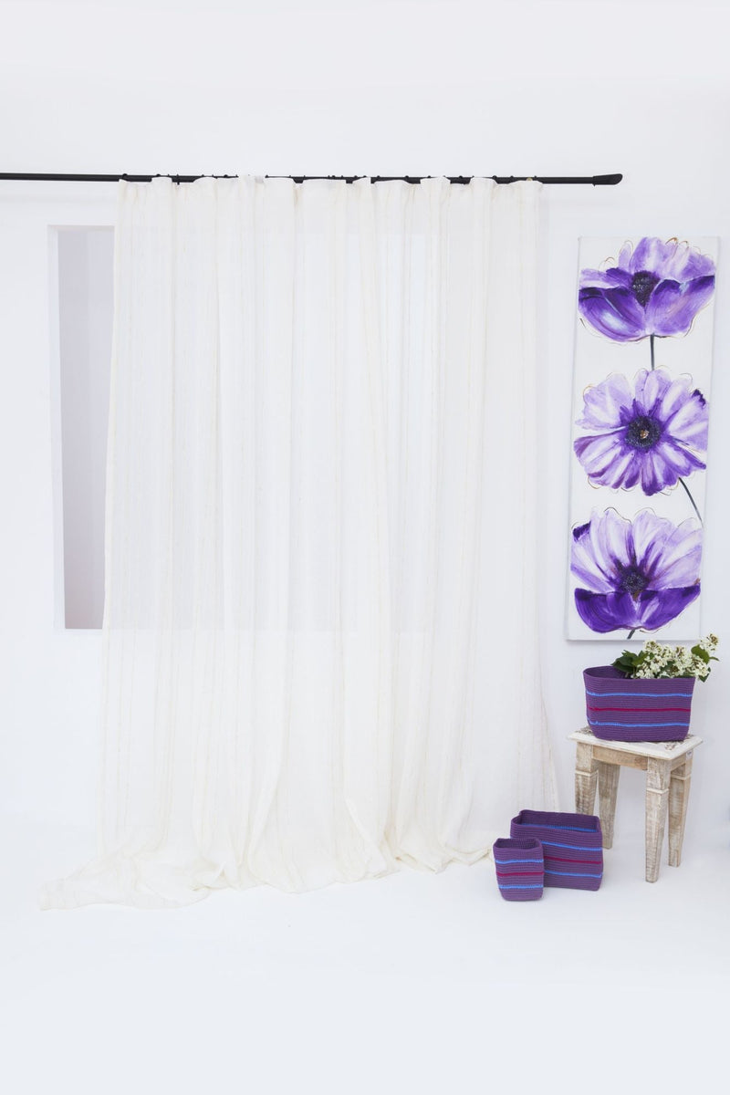 INEZ Custom Made Curtains - Sheer