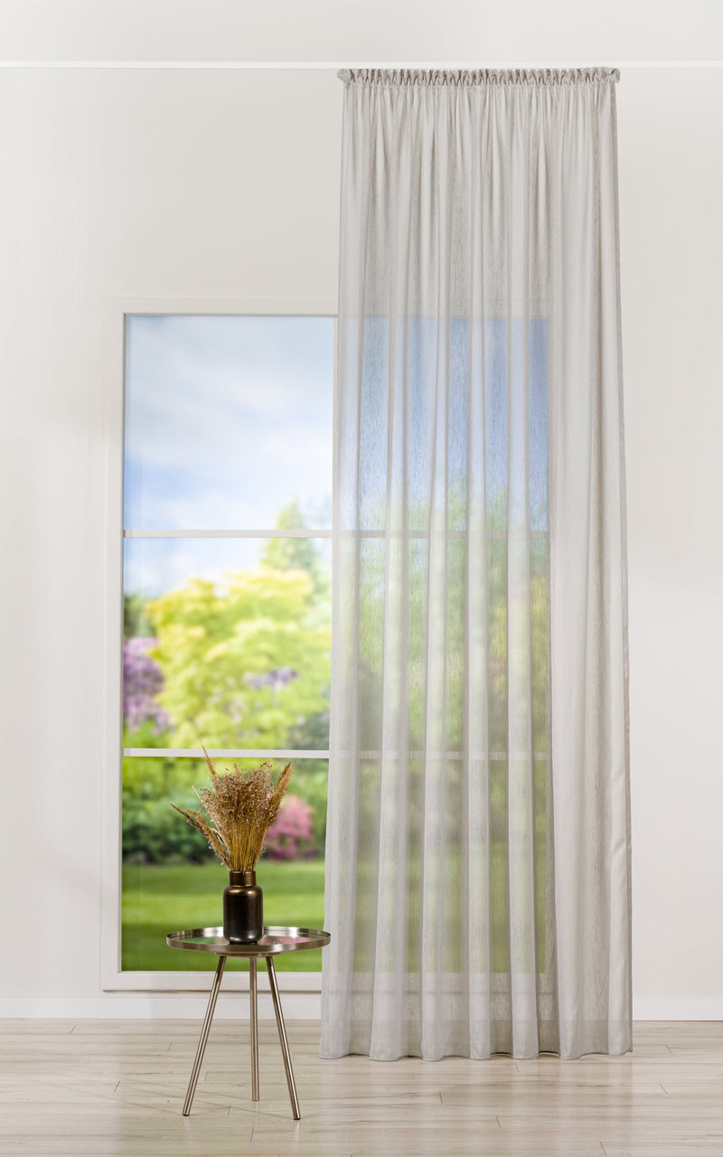 LAVA grey sheer Custom Made Curtains