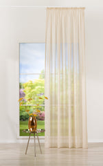 LAVA golden sheer Custom Made Curtains