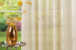 LAVA golden sheer Custom Made Curtains