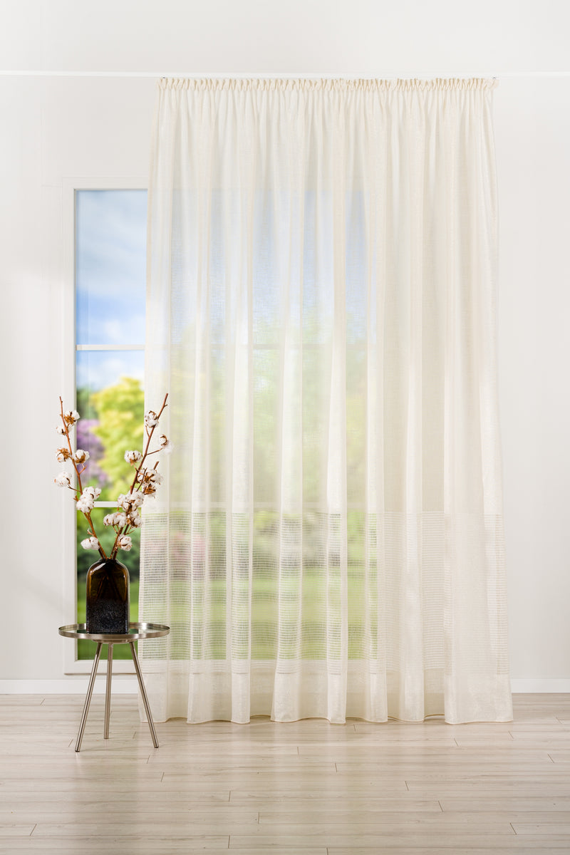 LIGIA Custom Made Curtains - Sheer