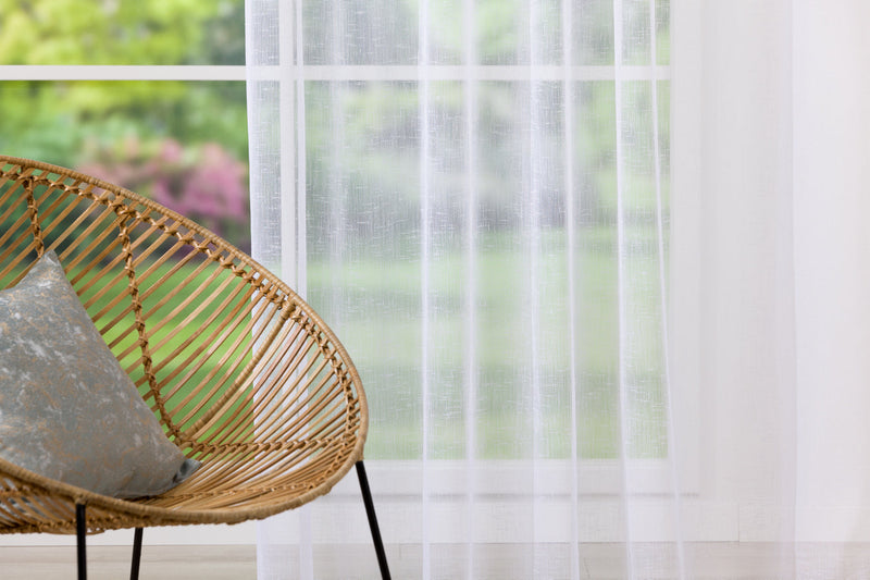 MAGMA White ECO custom made curtains sheers