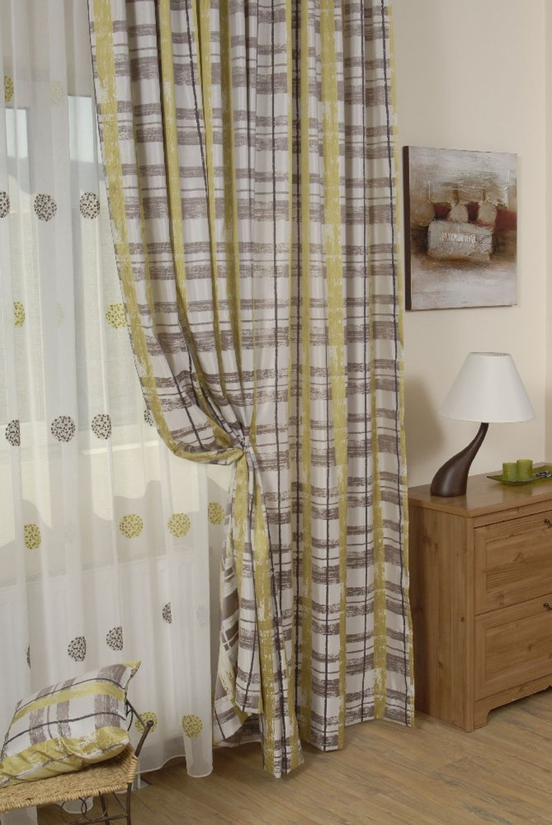 MEDALLION Custom Made Curtains - sheer