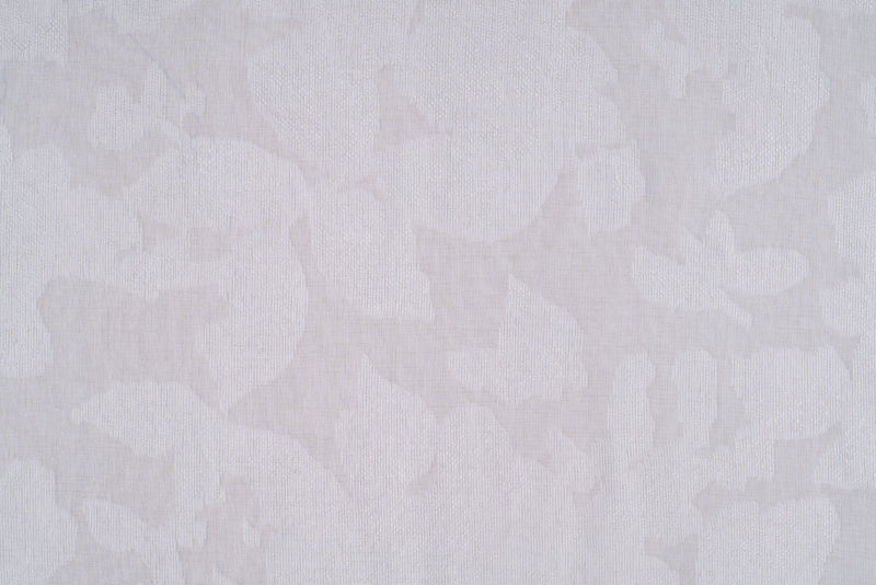 MIDI white floral sheer Custom Made Curtains
