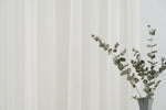 MIRANDA cream Custom Made Curtains - Sheer