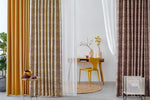 Mona Vale brown Custom Made Curtains