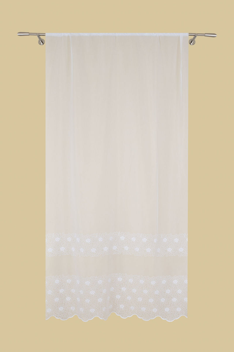NINA floral sheer Custom Made Curtains