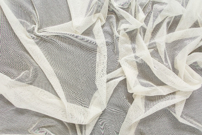 ODEON Cream Custom Made Curtains - sheer