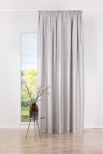 Palm Beach Grey ECO Custom Made Curtains