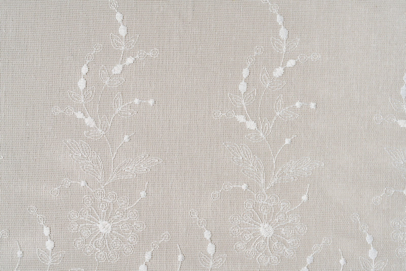 PONZA floral sheer Custom Made Curtains