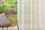 REFRESH Cream custom made curtains sheers