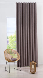 Bilgola brown Custom Made Curtains