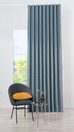 Bilgola turquoise Custom Made Curtains