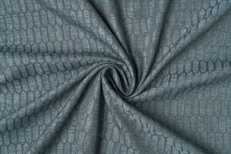 Bilgola turquoise Custom Made Curtains