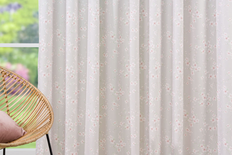 Scotland Island beige floral Custom Made Curtains