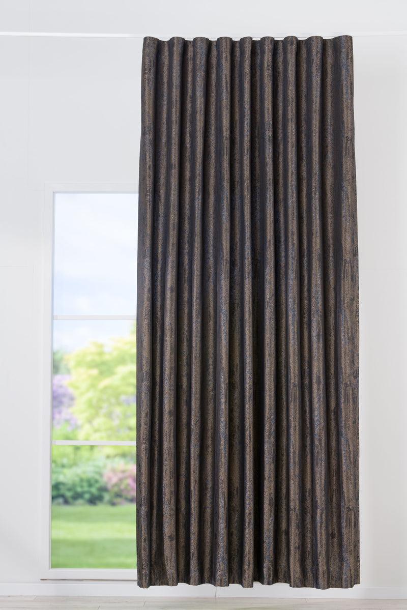 Lavander Bay black Custom Made Curtains