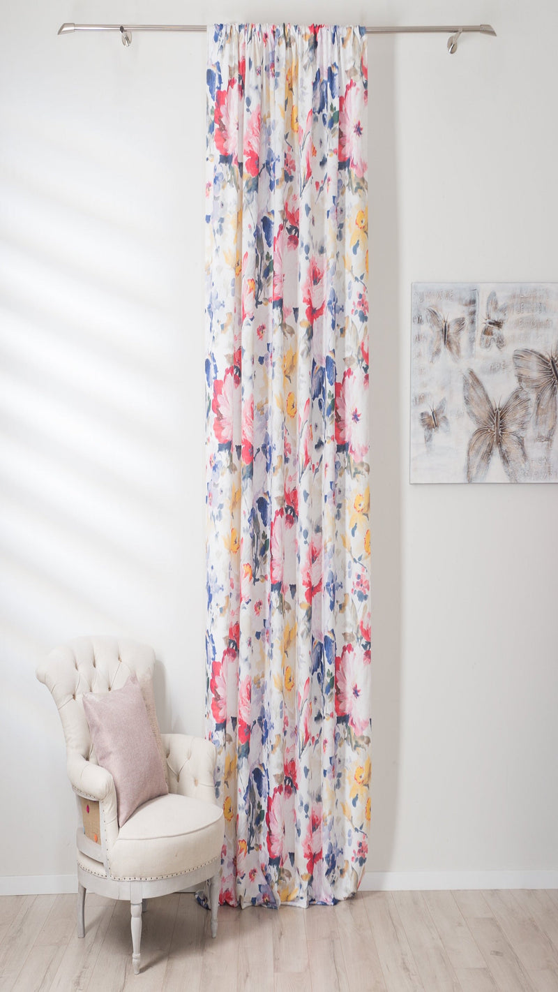 Wheeler Heights multicolour floral Custom Made Curtains