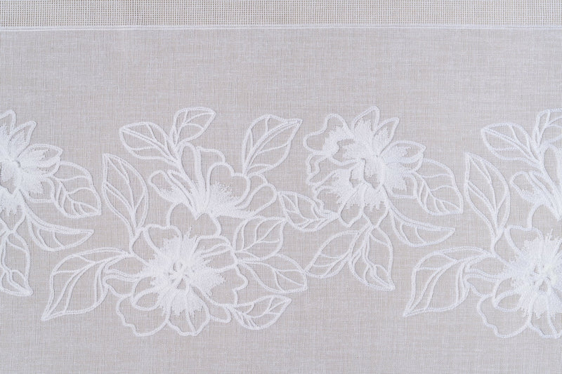 ZINA Floral Custom Made Curtains - sheer