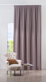 Brookvale grey Custom Made Curtains