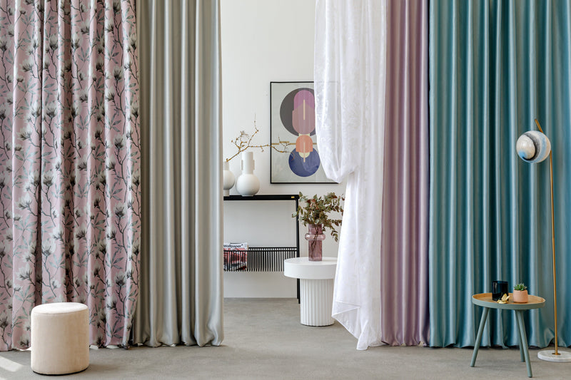 Clontarf grey Custom Made Curtains