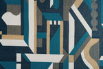 SALTO blue Custom Made Curtains