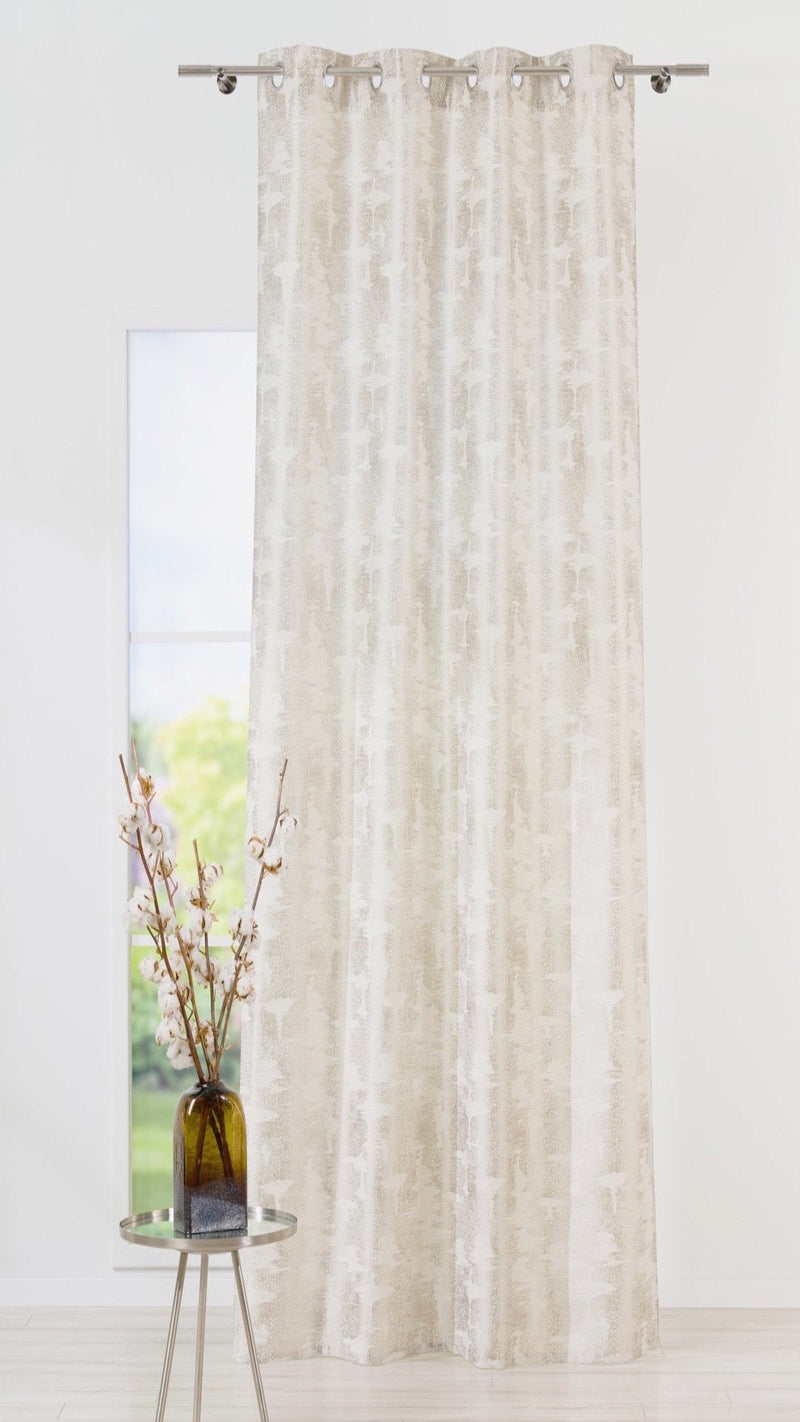 TAGUS beige Custom Made Curtains