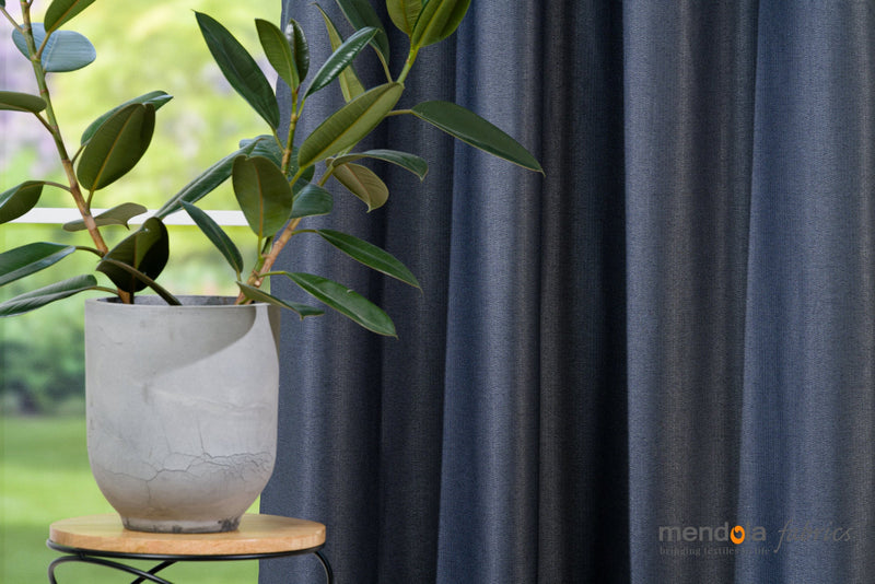 TORRE dark grey Custom Made Curtain