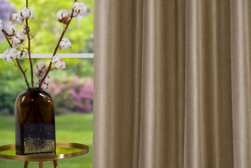 TORRE golden Custom Made Curtain