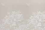BOHEMIA White floral Custom Made Curtains - sheer