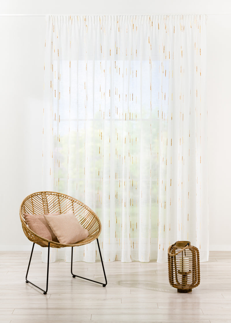 KEIRA Custom Made Curtains - sheer