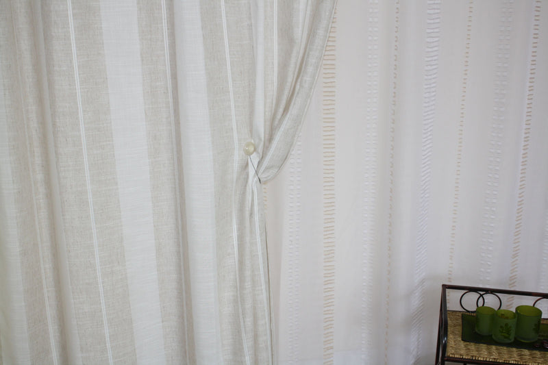 MODESTO Custom Made Curtains - Sheer