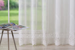 SPAGNA floral sheer Custom Made Curtains