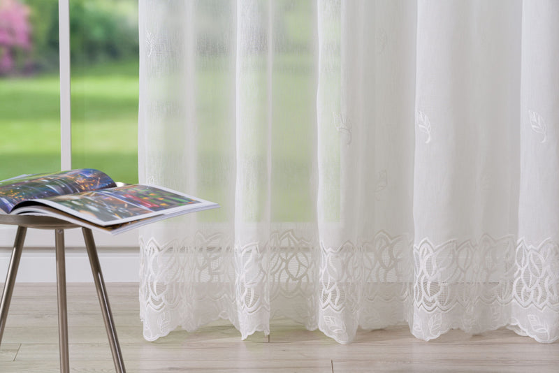 SPAGNA floral sheer Custom Made Curtains
