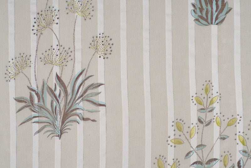 WAIKIKI Floral Custom Made Curtains - sheer